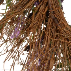 Mixed Leaf Spring Artificial Wreath - 22-Inch, Unlit -Noel Twinkle Shop dnat rac w030012a 3 87713.1667519983