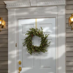 Swirl Grass Artificial Thanksgiving Wreath - 22-Inch, Unlit -Noel Twinkle Shop dnat rahv da102w 1 3 20282.1667643080