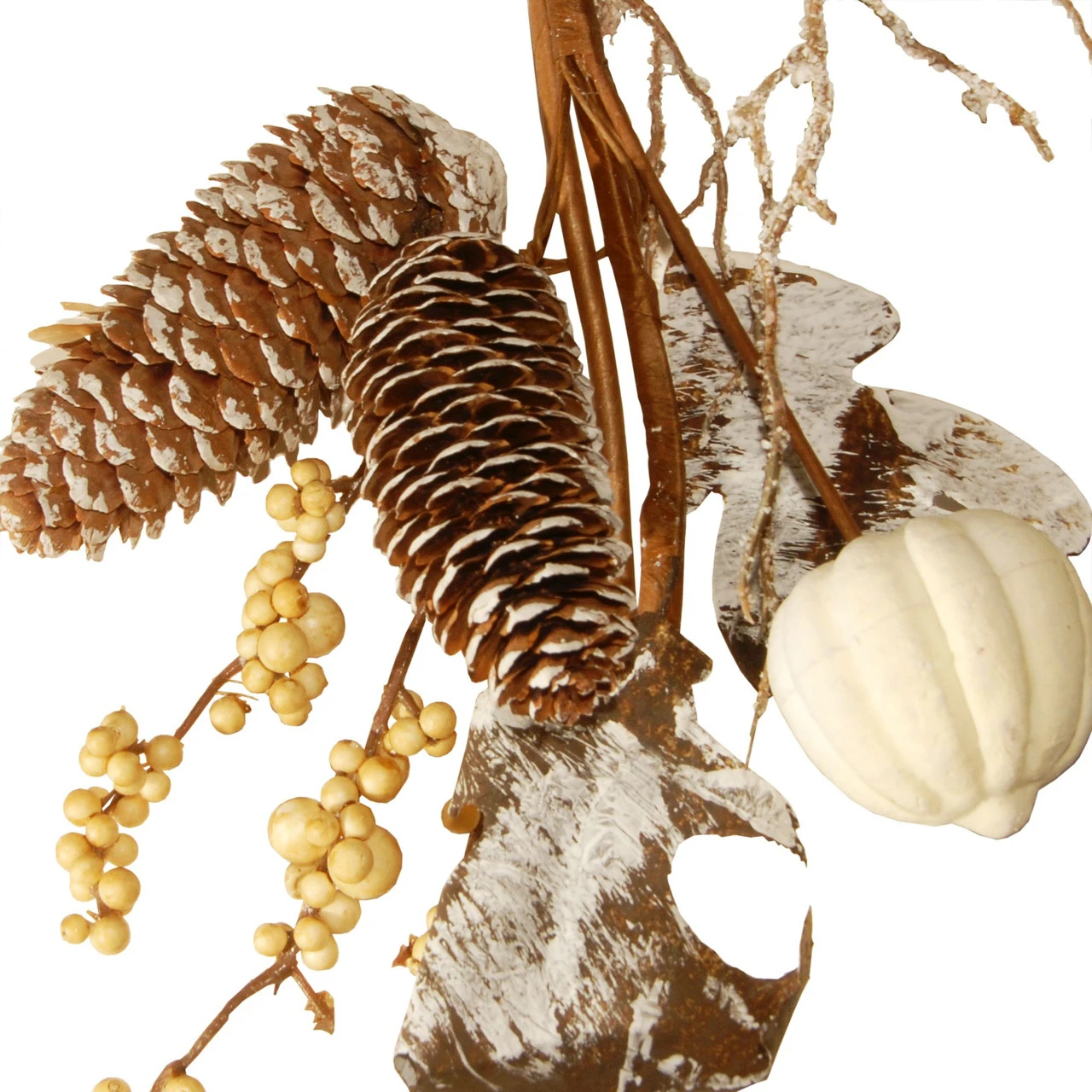 72" Pumpkin And Pinecone Artificial Garland 4 72" Pumpkin And Pinecone Artificial Garland - Image 2