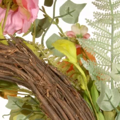 22" Spring Flower Wreath 11 22" Spring Flower Wreath -Noel Twinkle Shop dnat ras 150326 1 5 49122.1667580340