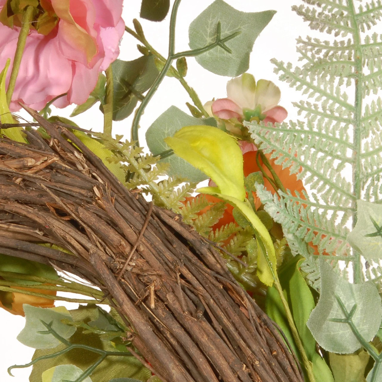 22" Spring Flower Wreath 7 22" Spring Flower Wreath - Image 5