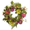 22” Gerbera Daisy Flower Wreath 2 22” Gerbera Daisy Flower Wreath -Noel Twinkle Shop dnat ras 403734w 1 69196.1667642201