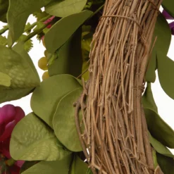 22” Gerbera Daisy Flower Wreath -Noel Twinkle Shop dnat ras 403734w 3 67015.1667642202