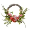Pink And Green Spring Flower Artificial Wreath - 20-Inch, Unlit 2 Pink And Green Spring Flower Artificial Wreath - 20-Inch, Unlit -Noel Twinkle Shop dnat ras gfiw4383 1 1 92752.1667564792