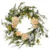 Yellow And Green Spring Flower Artificial Wreath - 20-Inch, Unlit -Noel Twinkle Shop dnat ras gfiw5015 1 1 25499.1667564795