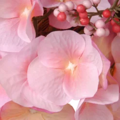 24" Pink Hydrangea Wreath 8 24" Pink Hydrangea Wreath -Noel Twinkle Shop dnat ras sn191416 p1 3 39699.1667494883