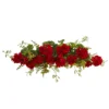 2.5' Geranium And Berry Artificial Christmas Swag, Unlit -Noel Twinkle Shop dnnl204574 1 19856.1681814470