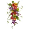 24" Artificial Garden Flower Teardrop 2 24" Artificial Garden Flower Teardrop -Noel Twinkle Shop dnnl204578 1 47434.1681814464