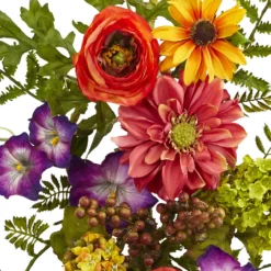 24" Artificial Garden Flower Teardrop 7 24" Artificial Garden Flower Teardrop -Noel Twinkle Shop dnnl204578 3 79757.1681814465