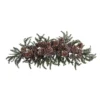 28" Iced Pinecone Artificial Christmas Swag, Unlit -Noel Twinkle Shop dnnl204886 19487.1681814274
