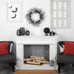 Gazing Eyeballs Halloween Twig Wreath, 30-Inch 8 Gazing Eyeballs Halloween Twig Wreath, 30-Inch -Noel Twinkle Shop dnnl20w1200 3 85931.1679953512