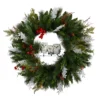 Owl, Pinecones And Berries Artificial Christmas Wreath, 24-Inch, Unlit 1 Owl, Pinecones And Berries Artificial Christmas Wreath, 24-Inch, Unlit -Noel Twinkle Shop dnnl20w1277 1 23931.1680067391