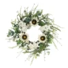 24" Vibrant Puleo International Artificial Sunflower And Hydrangea Floral Spring Wreath 2 24" Vibrant Puleo International Artificial Sunflower And Hydrangea Floral Spring Wreath -Noel Twinkle Shop dpul 1393 w24 39297.1668756754