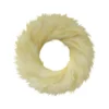 Pampas Ivory Artificial Christmas Wreath, 24-Inch, Unlit 1 Pampas Ivory Artificial Christmas Wreath, 24-Inch, Unlit -Noel Twinkle Shop dpul 2639 w24 1 37742.1688545151