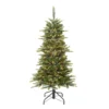 4.5' Pre-Lit Slim Aspen Fir Artificial Christmas Tree, Clear Lights -Noel Twinkle Shop dpul apgsl 45c2 1 38047.1668756753