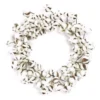 Nature Inspired Artificial Spring Wreath, White 22-Inch 1 Nature Inspired Artificial Spring Wreath, White 22-Inch -Noel Twinkle Shop dsele 2386 nat 36938.1667679502