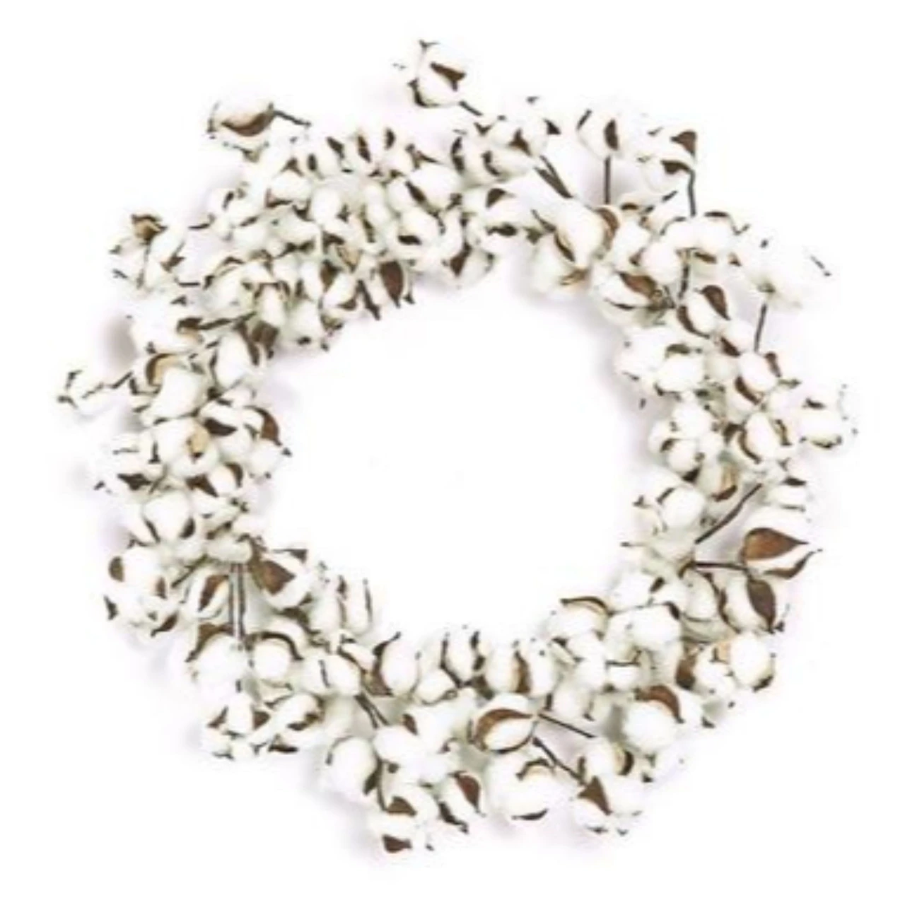 Nature Inspired Artificial Spring Wreath, White 22-Inch 3 Nature Inspired Artificial Spring Wreath, White 22-Inch