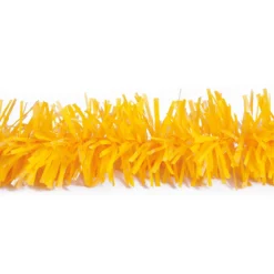 25' Yellow Metallic Twist Novelty Christmas Garland