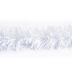 25' White Metallic Twist Novelty Christmas Garland