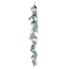 60" White And Green Pre-Lit Christmas Sparkling Ornament Garland - Unlit -Noel Twinkle Shop dtpac g6718zu 57435.1667663872