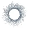 20" White Plastic Decor Christmas Glitz Wreath -Noel Twinkle Shop dtpac g6723zu 92014.1667663209