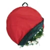 30" Red Unique Christmas Wreath Storage Bag With Direct Suspend -Noel Twinkle Shop dvlc sb 10154 rs 1 69495.1686180047