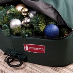 36" Green Unique Christmas Wreath Storage Bag With Removable Handle 17 36" Green Unique Christmas Wreath Storage Bag With Removable Handle -Noel Twinkle Shop dvlc tk 10112 rs 008 85696.1667556969