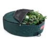 48" Green Unique Christmas Wreath Storage Bag With Removable Handle -Noel Twinkle Shop dvlc tk 10113 rs 001 64990.1686180062