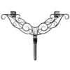 24" Antler Black Decorative Adjustable Wreath Hanger -Noel Twinkle Shop dvlc v 10909 blk 001 22175.1667604795