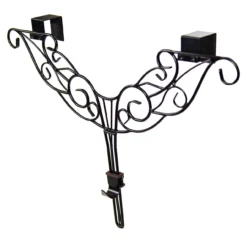 24" Antler Black Decorative Adjustable Wreath Hanger -Noel Twinkle Shop dvlc v 10909 blk 004 98062.1667604796