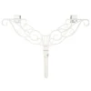 24" White Antler Unique Adjustable Christmas Wreath Hanger -Noel Twinkle Shop dvlc v 10909 wht 001 63759.1667556988