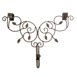 3.5" X 24" Cedar Brown Ivy Adjustable Christmas Wreath Hanger