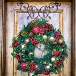 3.5" X 24" Cedar Brown Ivy Adjustable Christmas Wreath Hanger 9 3.5" X 24" Cedar Brown Ivy Adjustable Christmas Wreath Hanger -Noel Twinkle Shop dvlc v 10958 003 08424.1667556991