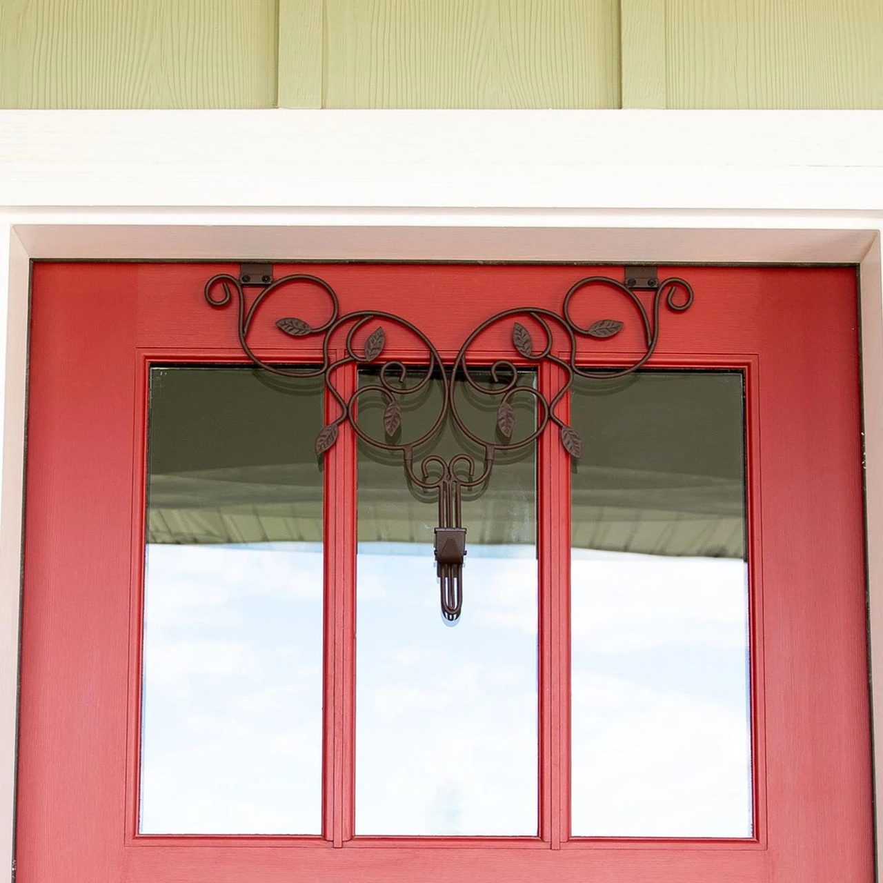 3.5" X 24" Cedar Brown Ivy Adjustable Christmas Wreath Hanger 6 3.5" X 24" Cedar Brown Ivy Adjustable Christmas Wreath Hanger - Image 4