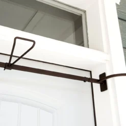 7.5" X 43" Hickory Brown Slim Single Door Garland Christmas Hanger 16 7.5" X 43" Hickory Brown Slim Single Door Garland Christmas Hanger -Noel Twinkle Shop dvlc v 20529 rs 007 05833.1667556997