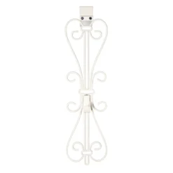 19.5" White Unique Adjustable Christmas Wreath Hanger 12 19.5" White Unique Adjustable Christmas Wreath Hanger -Noel Twinkle Shop dvlc v 20537 wht 003 02028.1667557001