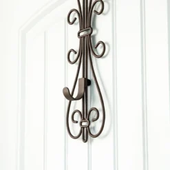 19.5" Brown Unique Adjustable Christmas Wreath Hanger -Noel Twinkle Shop dvlc v 20537 005 23814.1667557004