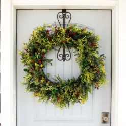 19.5" Brown Unique Adjustable Christmas Wreath Hanger -Noel Twinkle Shop dvlc v 20537 006 78654.1667557004