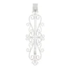19.5" White Decorative Adjustable Wreath Hanger 1 19.5" White Decorative Adjustable Wreath Hanger -Noel Twinkle Shop dvlc v 20569 wht 001 32069.1667604819