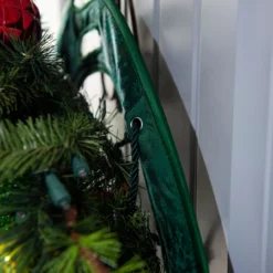 17" Basil Green Christmas Deluxe Door Saver Protective Wreath Pad 17 17" Basil Green Christmas Deluxe Door Saver Protective Wreath Pad -Noel Twinkle Shop dvlc v 21102 rs 008 20514.1686180030