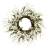 10" Green Floral Wreath