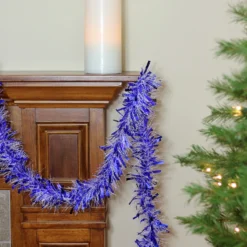 50' X 4" Blue And White Wide Cut Hanukkah Garland - Unlit -Noel Twinkle Shop esira6auwpvjziervuzjteepxq9i5xr4 98358.1667656734