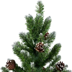 24" Frosted Norway Pine With Pine Cones Medium Artificial Christmas Tree, Unlit 11 24" Frosted Norway Pine With Pine Cones Medium Artificial Christmas Tree, Unlit -Noel Twinkle Shop hl6k7t0bbxbbpcioqczy0wkajsm6yxjc 37352.1684955883