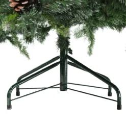 6.5' Full Snowy Delta Pine With Pine Cones Artificial Christmas Tree, Unlit -Noel Twinkle Shop ietdbevjiidyvbem7613arvrwlgd73w2 70756.1683238456