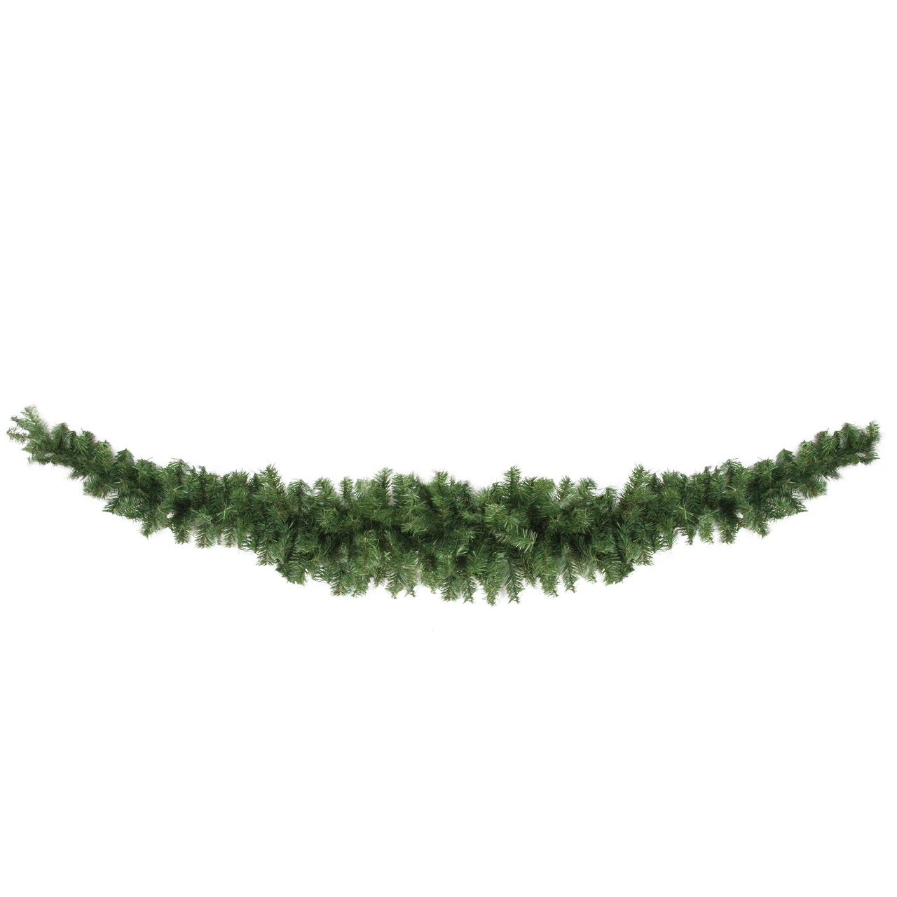 7' Green Canadian Pine Artificial Christmas Swag - Unlit 3 7' Green Canadian Pine Artificial Christmas Swag - Unlit