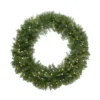 Pre-Lit Northern Pine Artificial Christmas Wreath, 24-Inch Warm White LED Lights -Noel Twinkle Shop jxqqpcjjtfmnkshqxiuwv7cdeajiuoyr 00722.1688037907