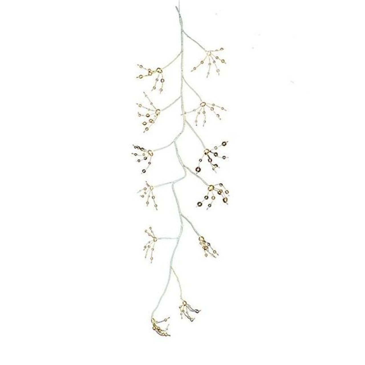 6' Pre-Lit White Bark Artificial Christmas Garland - Warm White LED Lights 3 6' Pre-Lit White Bark Artificial Christmas Garland - Warm White LED Lights