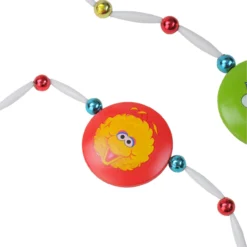 6' Sesame Street Characters Beaded Novelty Artificial Christmas Garland - Unlit -Noel Twinkle Shop ksa se9122 3 65404.1667643583