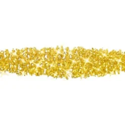 9' LED Lighted Gold Manhattan Lightspray Commercial Display Decoration