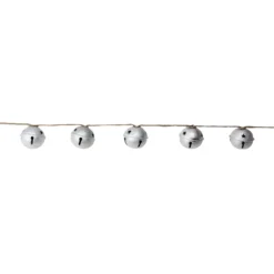 5' X 2" Silver And Black Jingle Bell Star Cutouts Artificial Christmas Garland - Unlit 6 5' X 2" Silver And Black Jingle Bell Star Cutouts Artificial Christmas Garland - Unlit -Noel Twinkle Shop midwest 155568 1 66178.1667491086
